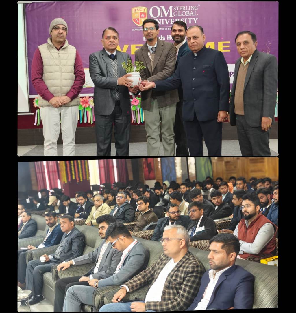ओएसजीयू में स्टार्टअप जागरूकता कार्यशाला का भव्य आयोजन